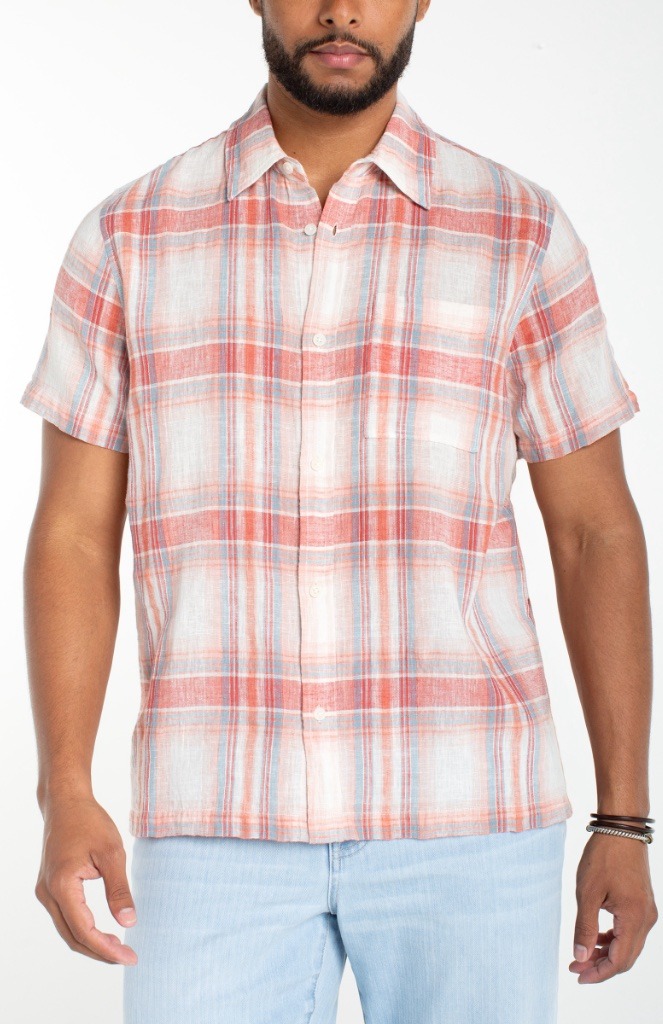 2026-04-Liverpool-Los-Angeles-MENS-mens-s-s-button-up-shirt-LG838EE67-coral-multi