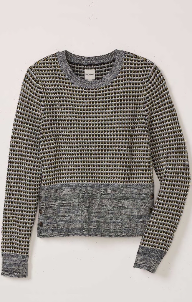 2026-08-NIC-ZOE-Marled-Tuck-Sweater-Tops-Blue-Multi